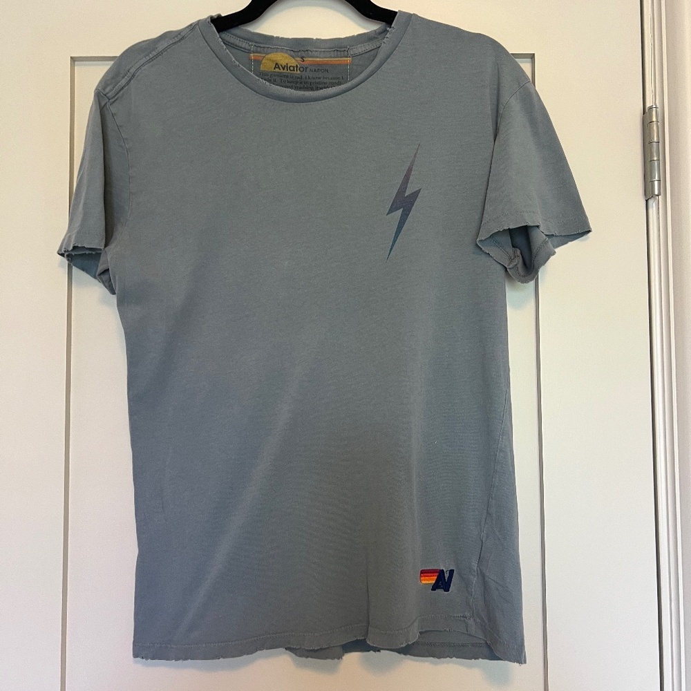 Aviator Nation Lightening Bolt Tee